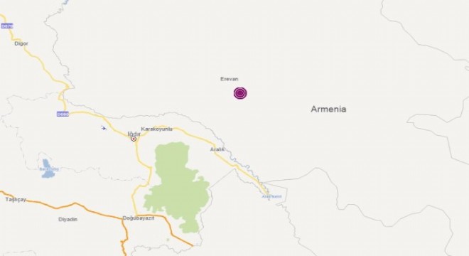 Ermenistan'da 4.7 şiddetinde deprem