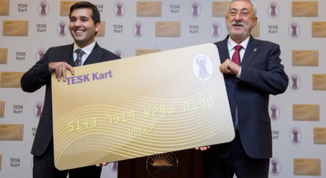 Esnaf'a ‘TESK Kart'