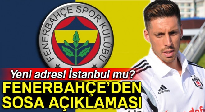 Fenerbahçe, Jose Sosa'yı yalanladı