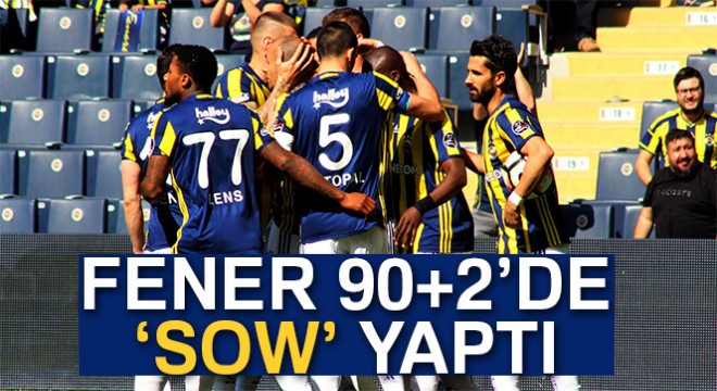 Fenerbahçe Rizespor 2-1 maç özeti ve golleri izle! FB Rize kaç kaç?