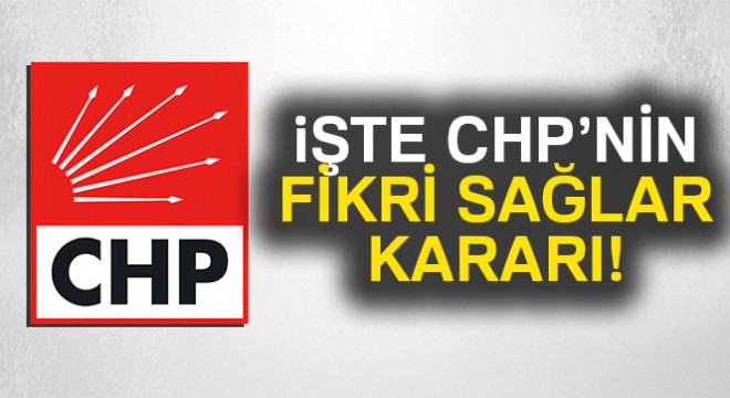 Fikri Sağlar için karar verildi