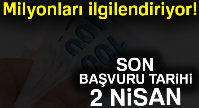 GSS'de son ödeme tarihi 30 Nisan
