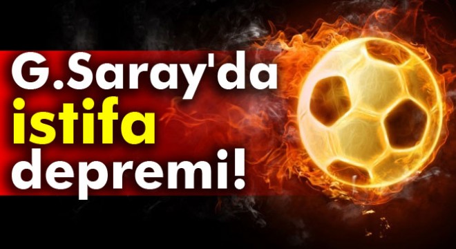 Galatasaray'da Nasuhi Sezgin istifa etti