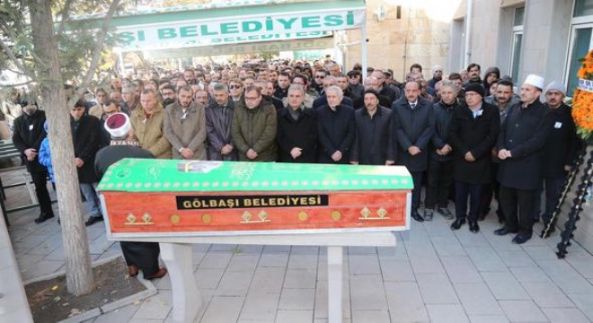 Gölbaşı Belediyesi'nin acı kaybı