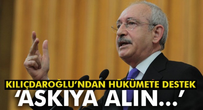 CHP Genel Başkanı Kılıçdaroğlu: 'Hollanda ile ilişkilerimizi askıya alın'