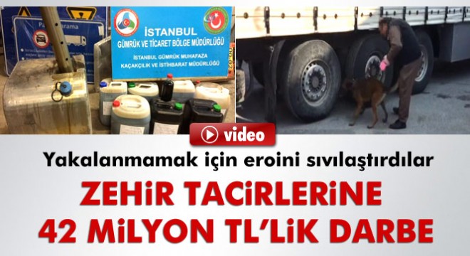 Hollanda'ya uyuşturucu götürmeye çalışan zehir tacirlerine darbe