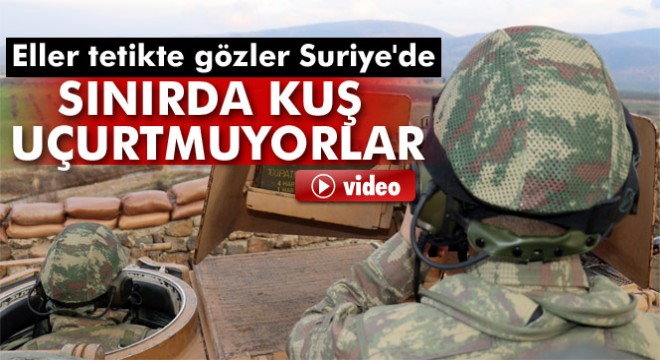 Hudut Birlikleri, PYD kontrolündeki Afrin sınırında kuş uçurtmuyor