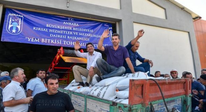 İlkbahar tohumu Büyükşehir'den