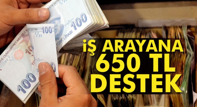 İstihdam seferberliği tam gaz: İş arayana 650 TL destek