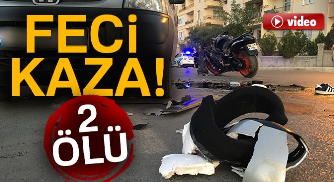 Karaman'da trafik kazası: 2 ölü