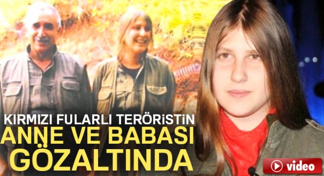 Kırmızı fularlı kızın anne ve babası Beyrut dönüşü gözaltına alındı