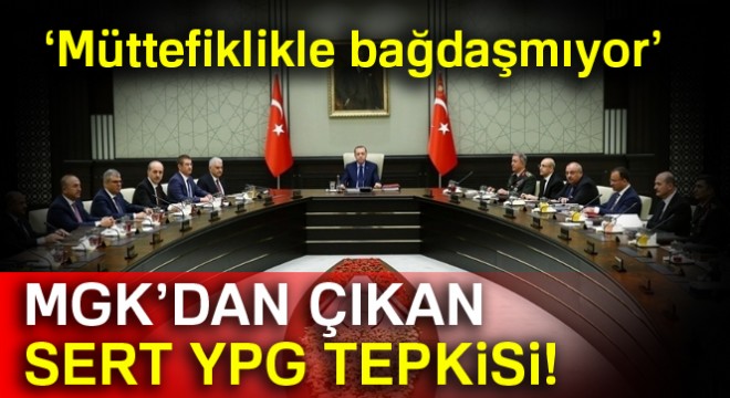 MGK toplantısı sonrası yazılı açıklama