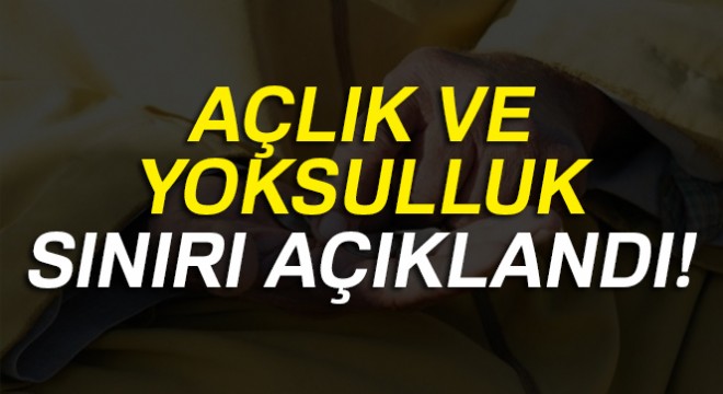 Memur-Sen'in araştırmasına göre açlık-yoksulluk sınırı bin 709 lira oldu