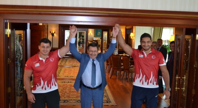 Minderde madalyaya Gökçek'ten anahtar