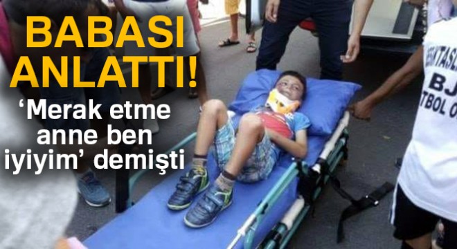 Minik Ömer'e son görev