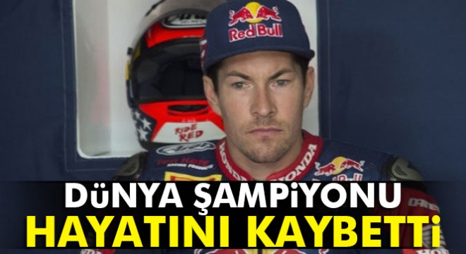 MotoGP dünya şampiyonu hayatını kaybetti