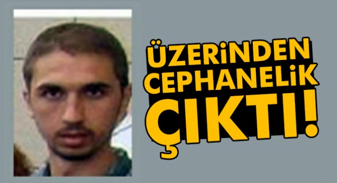 Ölü ele geçirilen DHKP-C'linin çantasından cephane çıktı