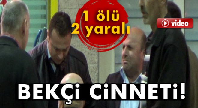 Önce babasıyla karısını, sonra da kendini vurdu!