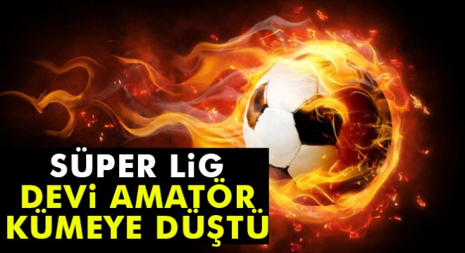 Orduspor 50. yılında Amatör Küme'ye düştü