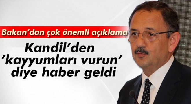 Özhaseki: Kandil'den 'kayyumları vurun' diye haber geldi