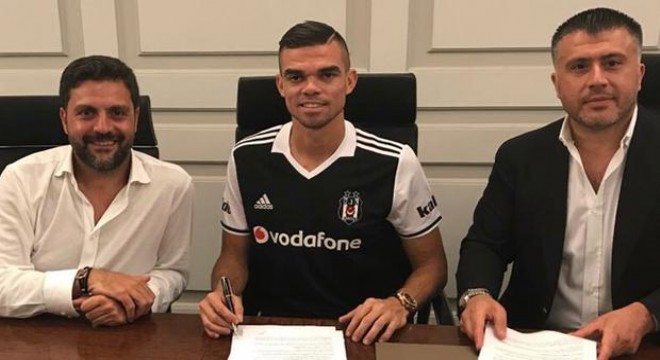 Pepe resmen Beşiktaş'ta