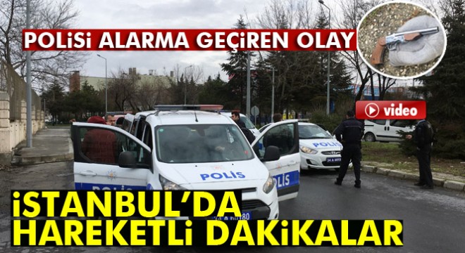 Polise silah çeken şahıs, kovalamaca sonucu yakalandı