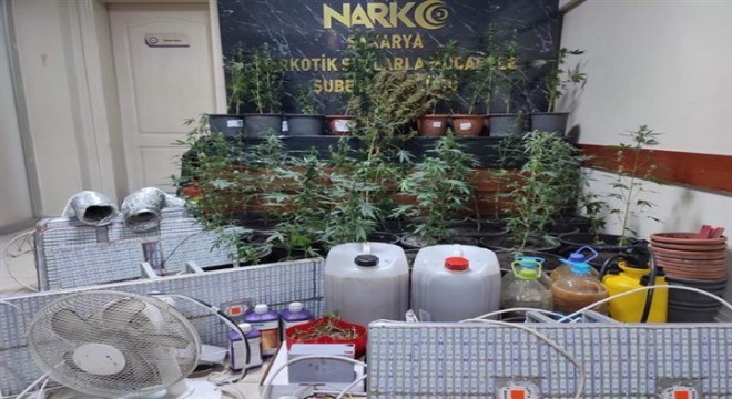 Sakarya'da uyuşturucu operasyonu