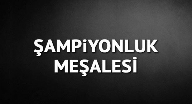 Şampiyonluk meşalesi