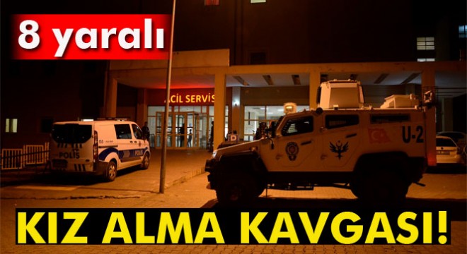Şanlıurfa'da kız alma kavgası: 8 yaralı
