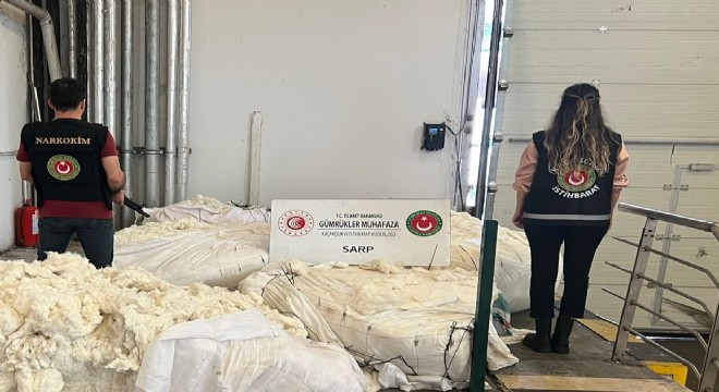 Sarp Gümrük Kapısı'nda 500 milyon TL değerinde uyuşturucu ele geçirildi
