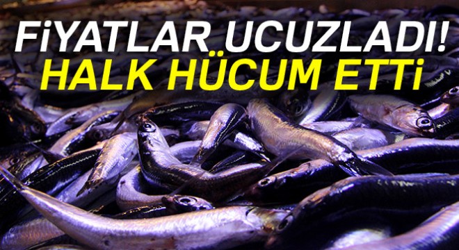 Sezon açıldı hamsi 15 liraya düştü