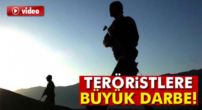Şırnak Kato Dağı'nda teröristlere büyük darbe