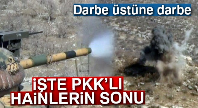 Şırnak kırsalında PKK'ya darbe üstüne darbe