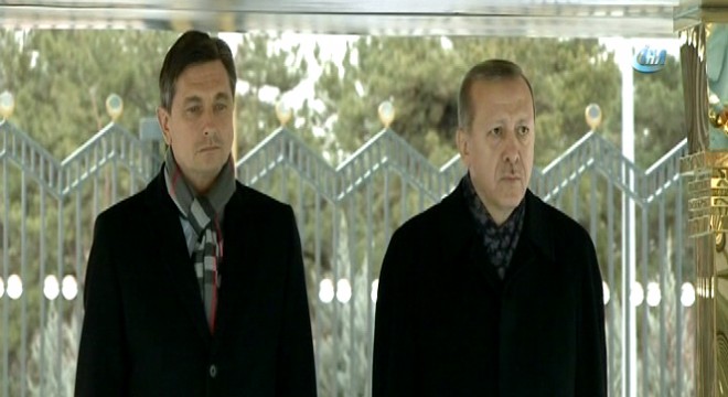 Slovenya Cumhurbaşkanı Türkiye'de
