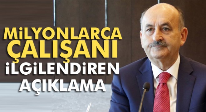 Son dakika! Bakan Müezzinoğlu'ndan kıdem tazminatı açıklaması