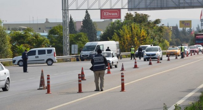 Şüpheli araç Eskişehir'de durduruldu