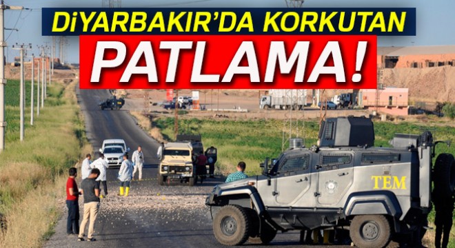 Sur'da yola tuzaklanan patlayıcı infilak etti