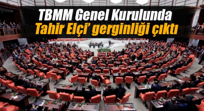 TBMM Genel Kurulunda ‘Tahir Elçi' gerginliği çıktı