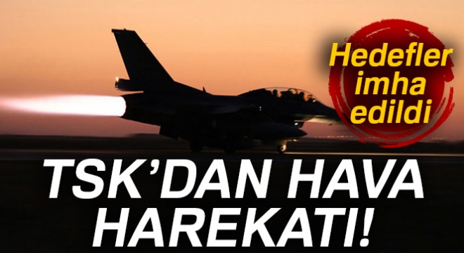 TSK'dan Ağrı kırsalına hava harekatı