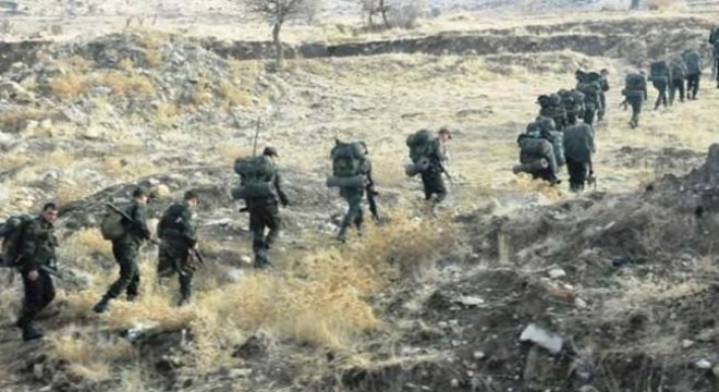 TSK'nın Kandil'e açılan bölge olarak bilinen Barazgir Vadisi'ne giriş yaptığı öğrenildi