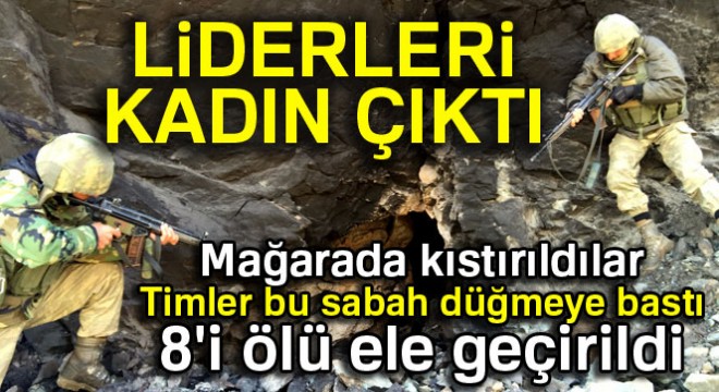 Tunceli'de dev operasyon: 8'i ölü, 16 terörist ele geçirildi