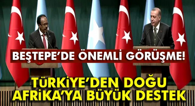 Türkiye'den Doğu Afrika'ya büyük destek