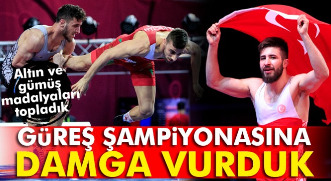 U23 Avrupa Güreş Şampiyonası'na Türk damgası