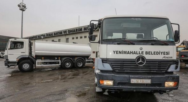 Yenimahalle tankerleri 8'ledi