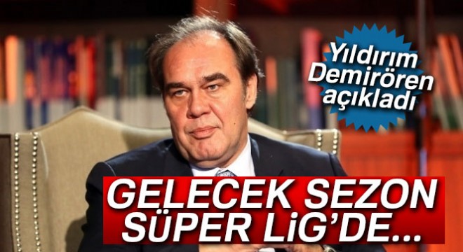 Yıldırım Demirören: 'Gelecek sezon VAR uygulaması başlayacak'