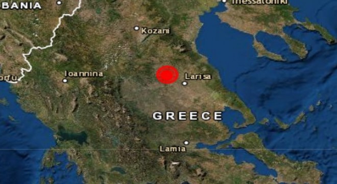 Yunanistan'da deprem