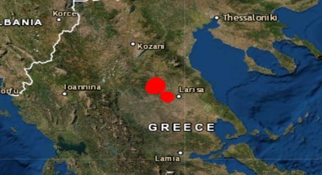 Yunanistan'da deprem