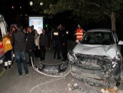 Büyük kaza ucuz atlatıldı!