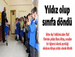Yıldız olup sınıfa döndü