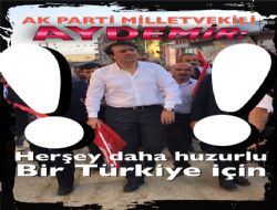 Daha müreffeh bir ülke için!